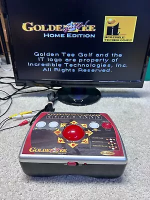 Radica GOLDEN TEE Golf Home Edition Plug And Play Desktop TV Video Game *TESTED* • $23.97