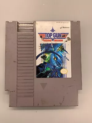 Top Gun The Second Mission NES Nintendo Entertainment System AUTHENTIC TESTED • $13.49