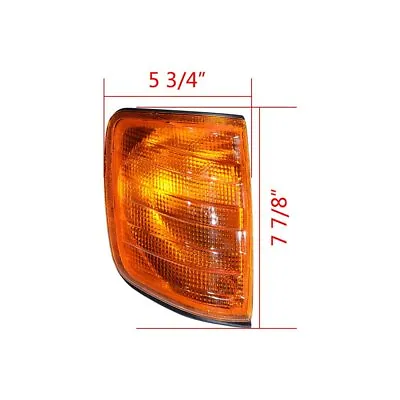 Amber Lens Corner Lamp Turn Signal Right Light For Mercedes W124 E420 1248260043 • $12.47