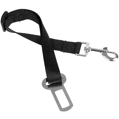 Pet Car Seat Belt Clip Safety Dog Harness Adjustable Travel Harness Strap • £2.97