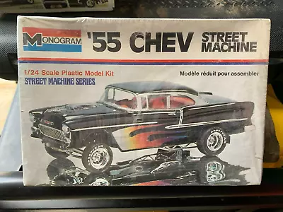 Monogram 1955 Chevy Street Machine 1/24 Model NEW SEALED • $42.95