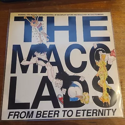 The Macc Lads From Beer To Eternity Vg+/vg+ Vinyl Lp 33 Rpi • £15.39