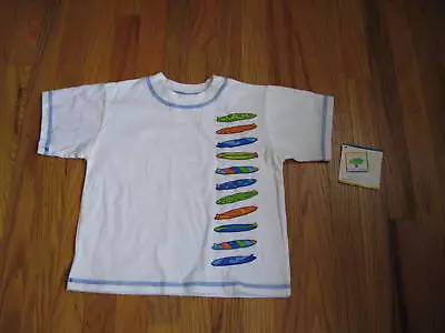 Mulberribush  Colorful Surfboards Surfer Dude Tee - Boy's Size 2T  - NWT • $12.98