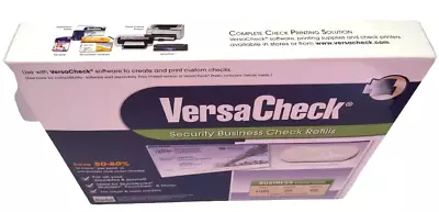 250 VersaCheck Security Check Refills ~ Business Voucher Checks Form #1002 • $18.99