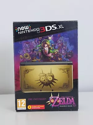 Majoras Mask 3D Limited Edition New Nintendo 3DS XL - BOX & INSERTS ONLY NO GAME • £20