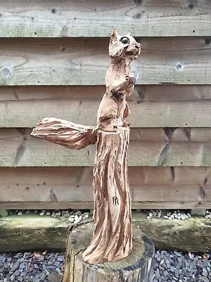 £64.99 • Buy Chainsaw Carved  Squirrel 