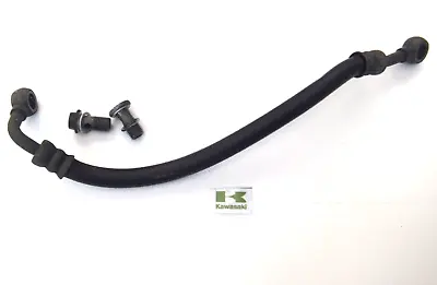 Kawasaki Zx6r Zx-6r Oil Pipe Engine Oil Hose And Bolts As Shown 1995 - 1997 • £16.75