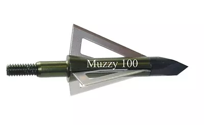 Muzzy 100 Grain Broadheads -3 Pack • $17.50