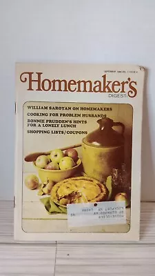 Homemaker's Digest September 1968 Magazine - Vol. 1 Issue 4 • £3