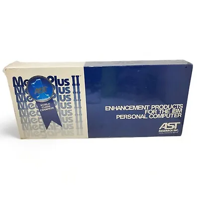 NEW AST MegaPlus II Expansion 512KB Megapak I/O Card  IBM PC XT SEALED NOS RARE • $349.99