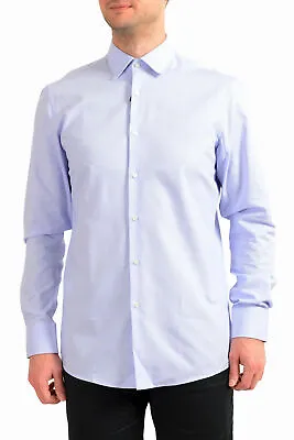 $55 • Buy Hugo Boss Men's  Marley US  Multi-Color Sharp Fit Long Sleeve Dress Shirt