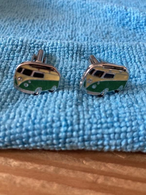 £3.50 • Buy VW Camper Cuff Links/VW Style Merchandise