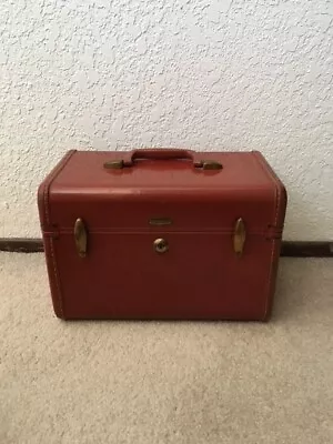 Vintage Samsonite Brown Train Case • $30