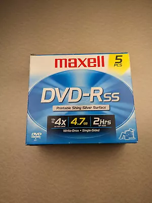 Maxell DVD-RSS 4.7GB 4x (5 Pack) • $8.99