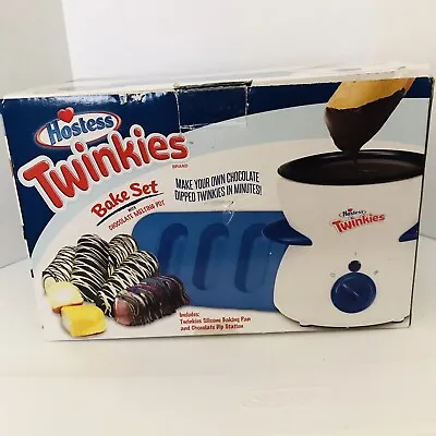 Hostess Twinkies Bake Set With Chocolate Melting Dipping Pot And Silicone Pan • $18.95