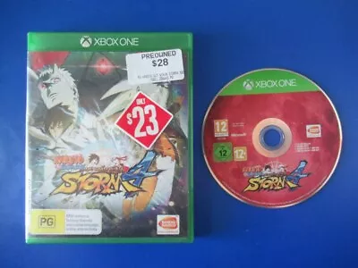 Naruto Shippuden Ultimate Ninja Storm 4 - Microsoft Xbox One Games PAL AUS • $22.50