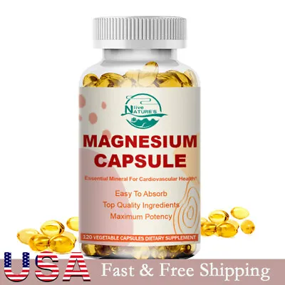 500MG Magnesium Glycinate High AbsorptionImproved SleepStress & Anxiety Relief • $12.84