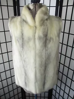 Stunning! MINK VEST Beautifully Lined Size Small • $99.99