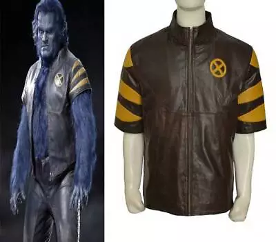 Beast X-Men Last Stand Hank Leather Jacket Costume • $99.99