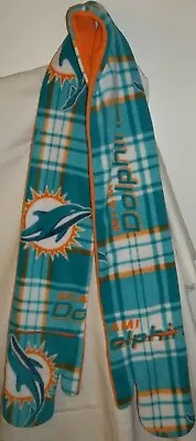 Miami Dolphins Polar Fleece Mitten Scarf Womens Fit  • $19.95