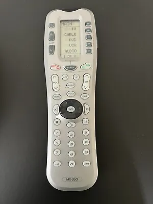 URC MX-350 10 Device Learning Universal Remote Control Used Works • $19