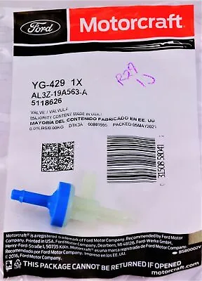 $16.49 • Buy Genuine Motorcraft YG429 Vacuum Checking Switch Ford AL3Z19A563A