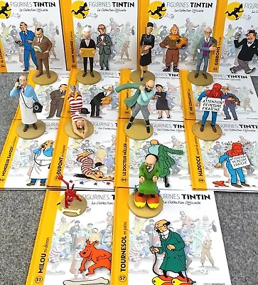 MOULINSART TINTIN FIGURINES OFFICIELLE # 51 To 100 BUY INDIVIDUALLY Rare Figures • $55.98