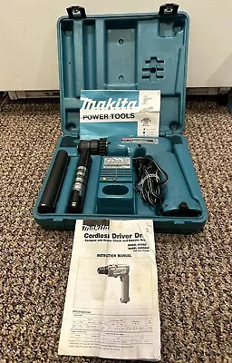 Makita 6095D DC9.6V 3/8  Cordless Driver/Drill 2 Batt DC9700ACharger Manual • $49.95