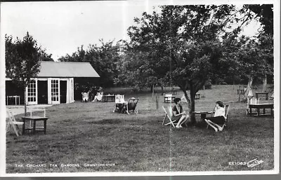 Superb Old R/p Postcard - Orchard Tea Gardens Grantchester Cambridgeshire C.1975 • £3.99