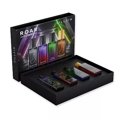 VILLAIN ROAR Premium Perfume Gift Set For Men 4 X 20ml | Free Shipping • $27.89