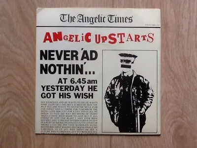£8.45 • Buy Angelic Upstarts . Never Ad Nothin 7 