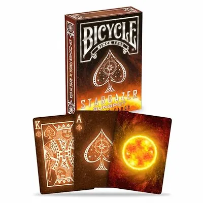 £7.99 • Buy Stargazer Sunspot Custom Bicycle Playing Cards Limited Edition Air-cushioned *UK
