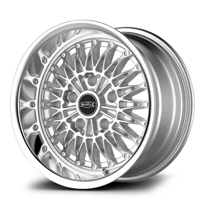 15x8 CTM Muscle SPIDER Wheels PCD 5x108 ET 10 Silver Machined Lip Rims Torana • $355