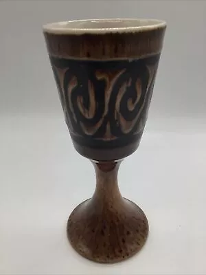 Vintage Rye Iden Pottery Goblet • £2.99