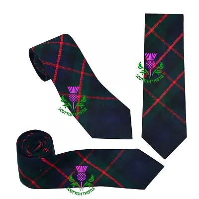 Men's Scottish Neck Ties For Kilt Murray Of Athol Acrylic Wool/Kilt Neck Tie • £11.99