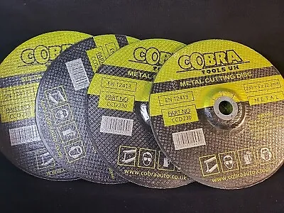 4 X 9  Inch 230mm Cobra Cutting/Slitting Disc Metal Discs For Angle Grinder UK • £9