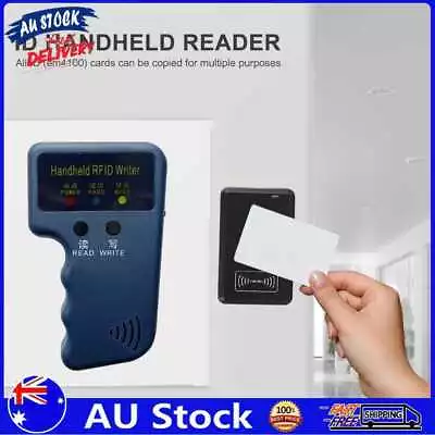 AU Handheld 125KHz RFID Copier ID Card Reader Writer Card Duplicator (5-Card) • $16.64