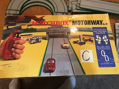 Vintage  Matchbox Motorway Slot Car Track Set (Partial) No. 12   LOT. C • $39.99