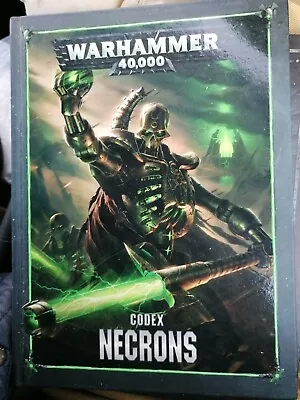 Warhammer 40000 40k - Codex Necrons  - Hardback Book - 2018 VGC FREEPOST  • £14.99