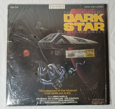 Dark Star Laserdisc Widescreen Edition Dan O'Bannon John Carpenter DarkStar LD • $29