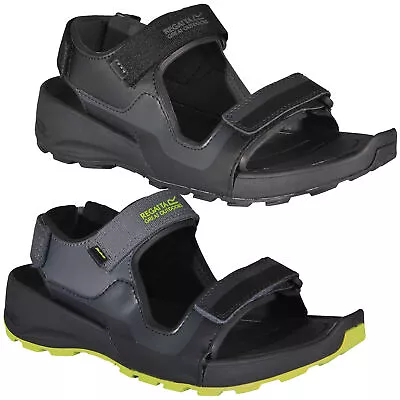 Regatta Mens Samaris Sandals Walking Adjustable XLT Footbed Comfortable • £28.24