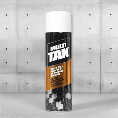 MultiTak Heavy Duty Aerosol Spray Adhesive Glue 500ml Can Upholstery Carpet Trim • £7.99