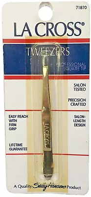 Sally Hansen La Cross Professional Tweezers Square Tip #71870 • $21.98