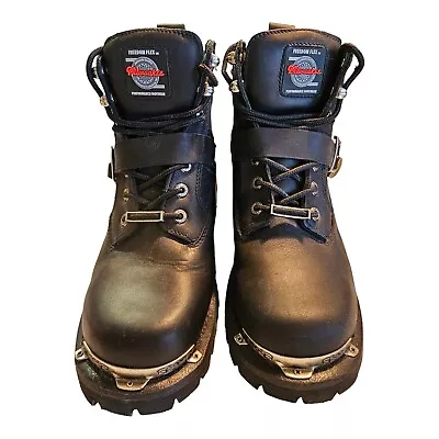 Milwaukee Freedom Flex Women's 9C Motorcycle Boots Lace-Up Buckle MB223 Unworn • $49.98