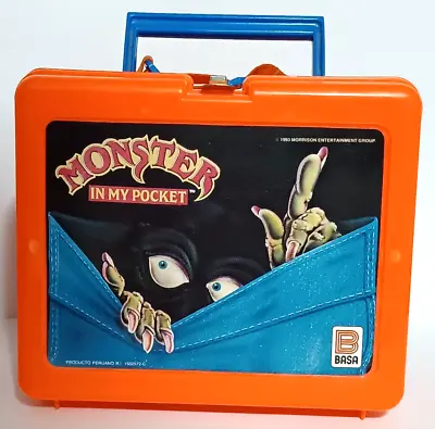 Monster In My Pocket - Lunch Box Serie 1 Peru Vintage 1993 Basa Mimp Rare • $199.99