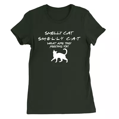 Smelly Cat Womens T-Shirt Friends TV Show Funny Present • £9.49
