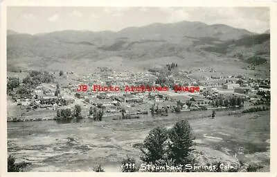 CO Steamboat Springs Colorado RPPC City Scene Photo No Y999 • $17.99