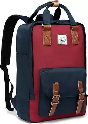 Backpack For Men And Women Unisex Vintage Casual Daypack Laptop Backpack For Sc • $92.25