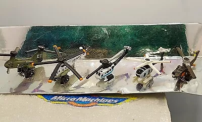 Micro Machines Helicopter Collection #26 Galoob Marines Navy Police • $35