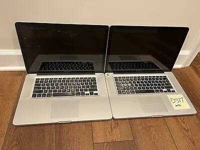 Lot Of 2 MacBook Pro 15 Inch Late 2008 • $55
